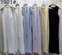 V-Neck Sleeveless Long Maxi Casual Dress With Pocket